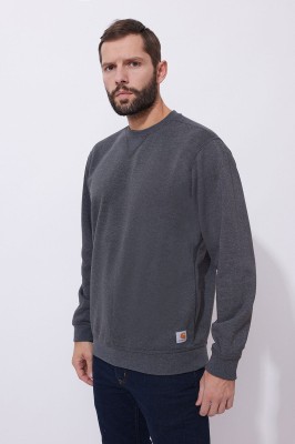 Bluza męska Carhartt Midweight Crewneck 026 Carbon Heather
