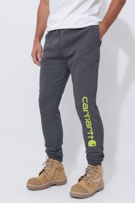 Spodnie męskie dresowe Carhartt Midweight Graphic Jogger 026 Carbon Heather