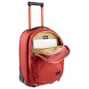 Walizka podróżna kabinowa z odpinanym plecakiem Evoc Terminal Bag 40L + 20L (37x38x55 cm) czerwony 401216512