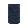 Chusta wielofunkcyjna z wełny merynosów Buff Merino Lightweight Solid Night Blue