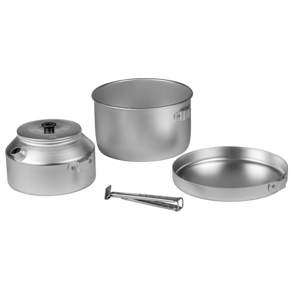 Zestaw naczyń turystycznych z czajnikiem 0,9l Trangia Camping Set