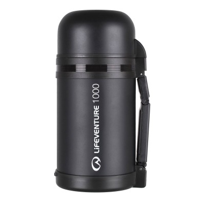 Termos obiadowy Lifeventure TiV Widemouth Vacuum Flask 1000 ml Czarny 