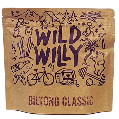 Suszona wołowina Wild Willy Biltong Classic 70g