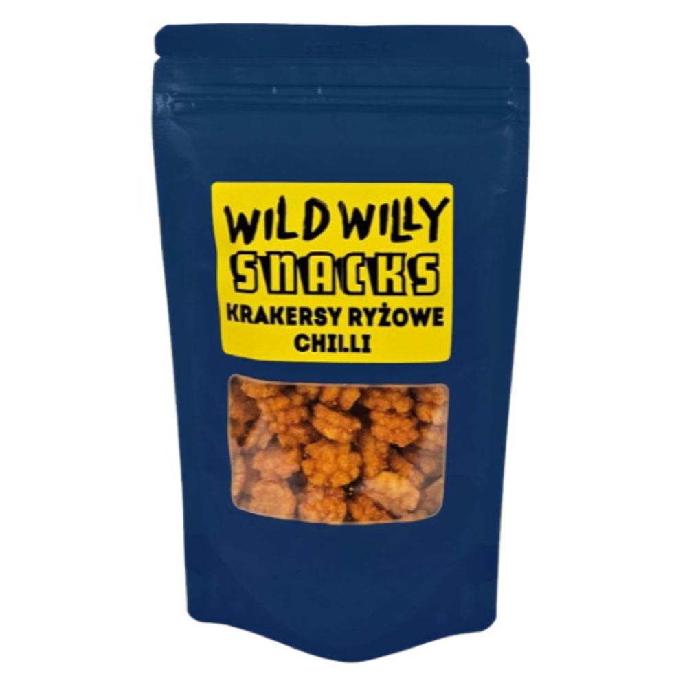 Krakersy ryżowe Wild Willy Snacks o smaku chilli 60g