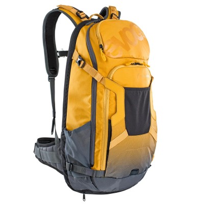 Plecak rowerowy z protektorem Evoc FR Trail E-Ride 20L loam/carbon grey 100114607 M/L