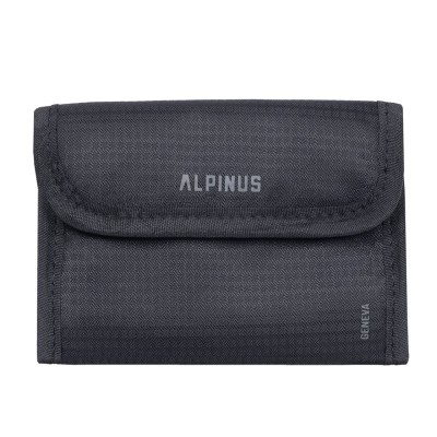 Portfel z zabezpieczeniem RFID Alpinus Geneva czarny