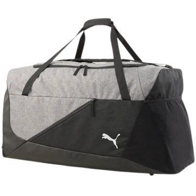 Torba treningowa Puma Team Final Teambag L 78940  82L szaro-czarny 