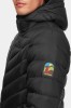 Kurtka z puchem kaczym męska Alpinus Monviso czarny