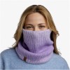 Komin zimowy Buff Knitted & Fleece Neckwarmer Marin Lavender