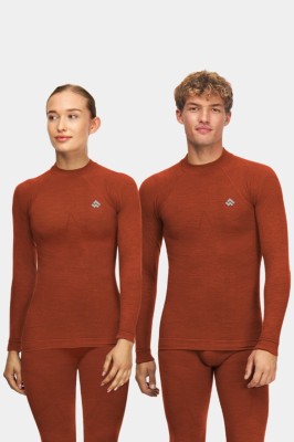 Bluza termoaktywna unisex Alpinus Merino Aoraki GT11918 pomarańczowy