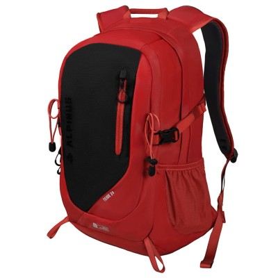 Plecak turystyczny Alpinus Teide 24L czerwono-czarny