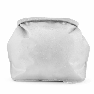 Kosmetyczka podróżna z rolowanym zamknięciem Matador FlatPak Waterproof Toiletry Case  Arctic White